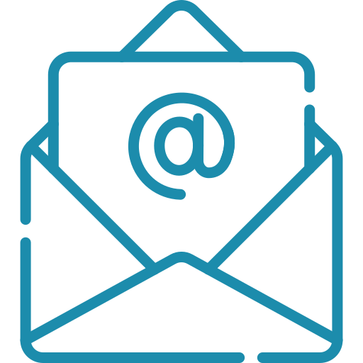 email icon contact page
